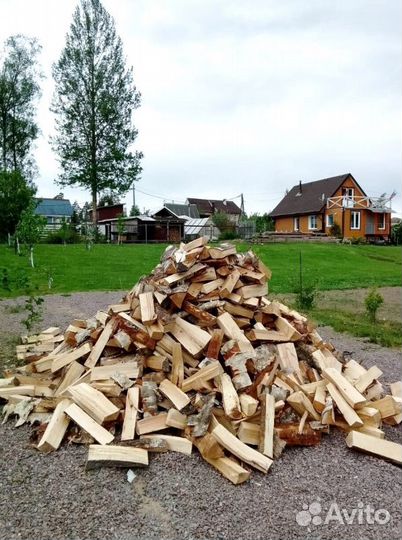 Дрова Осина подготовленные с доставкой любого объе