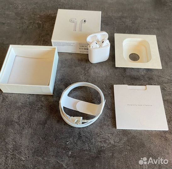 Беспроводные наушники apple airpods 2