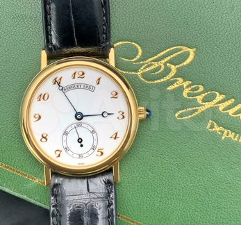 Золотые Breguet Classic Enamel 32 mm