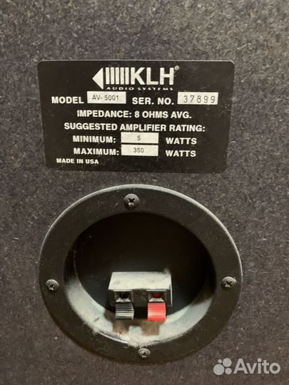 Акустическая система напольная KLH сделано в USA