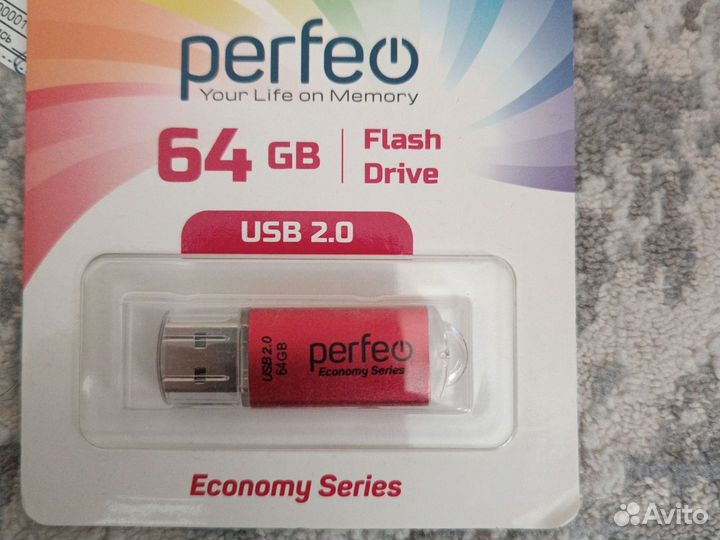 Usb flash drive Perfeo 64gb 2.0 новая