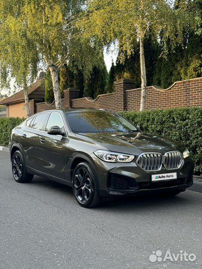 BMW X6 3.0 AT, 2020, 87 777 км