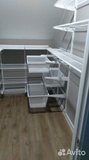 Гардеробная система металлическая