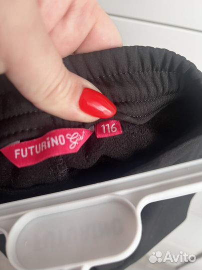 Штаны утепленные для девочки 116