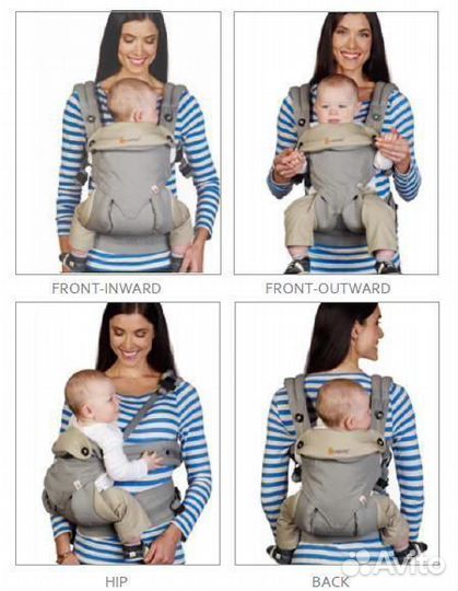 Прокат аренда эргорюкзака ErgoBaby 360 с рождения