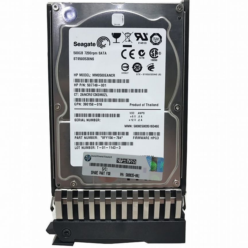 [MM0500EANCR] Жесткий Диск Hp 500gb Sata2 2,5" Hdd Mm0500eancr