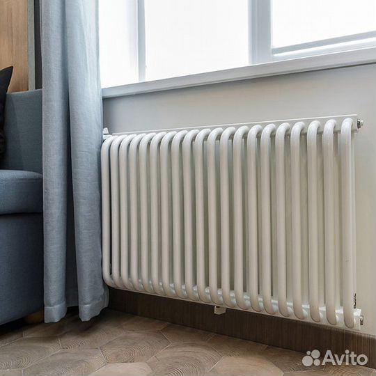 Стальной трубчатый радиатор отопления кзто рс 2, д
