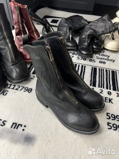 В Наличии Guidi PL2 Leather Ботинки Кожа