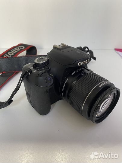 Зеркальный фотоаппарат canon 600d