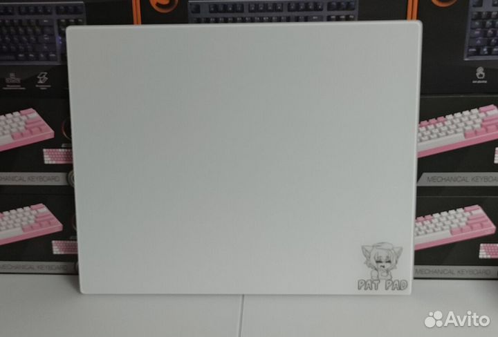Коврик для мыши стекло аналог skypad 50x40 (новый)