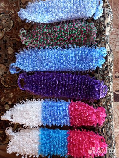 Мочалка ручной работы