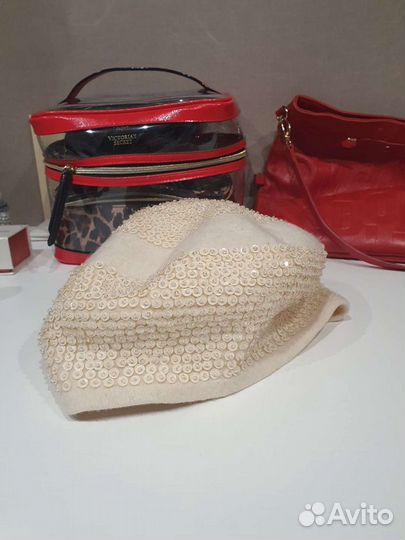 Берет шерсть100 ручная работа