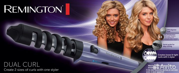 Щипцы Dual Curl Remington
