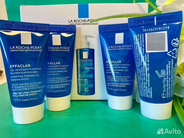 La roche posay effaclar gel пенящийся гель 15 мл