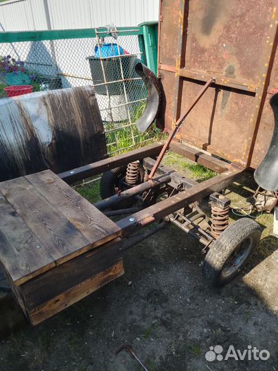 Прицеп на мотоблок Нева