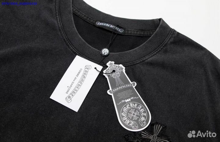 Футболка вареная Chrome Hearts (Арт.65508)