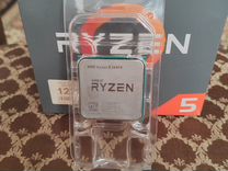 Процессор AMD Ryzen 5 2600X Box + Мать b350m