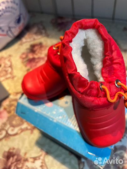 Детские зимние тапочки