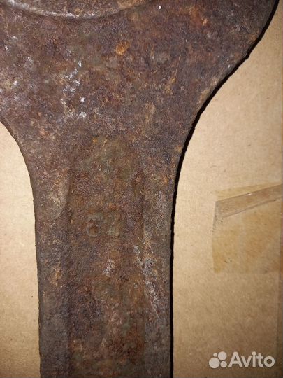 Ключ рожковый односторонний 63мм