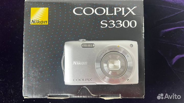 Фотоаппарат Nikon coolpix S3300