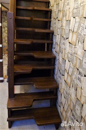 Лестница из массива