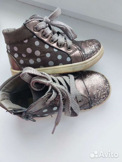 Кеды полуботинки для девочки