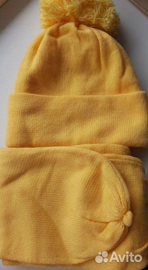 Комплект СССР шапка и шарф