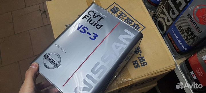 Масло Nissan NS-3 CVT 4L KLE5300004