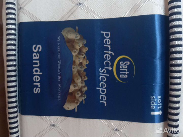 Кровать двухспальная с матрасом бу 160 200