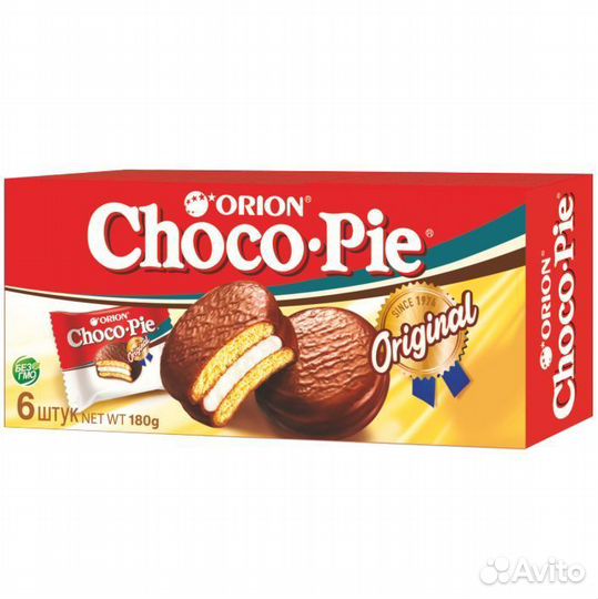 Пирожное Choco Pie Original 168г