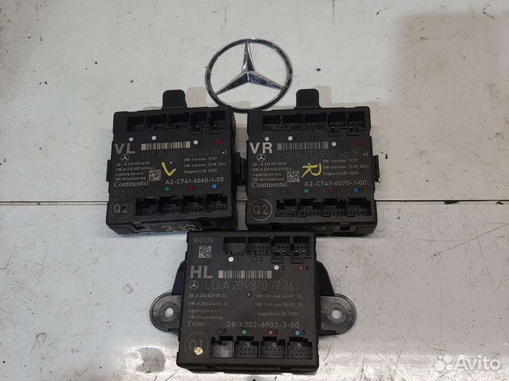 Блок упр.двери мерседес w212,204