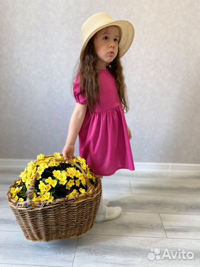 Пакет платьев на девочку 4-5 лет