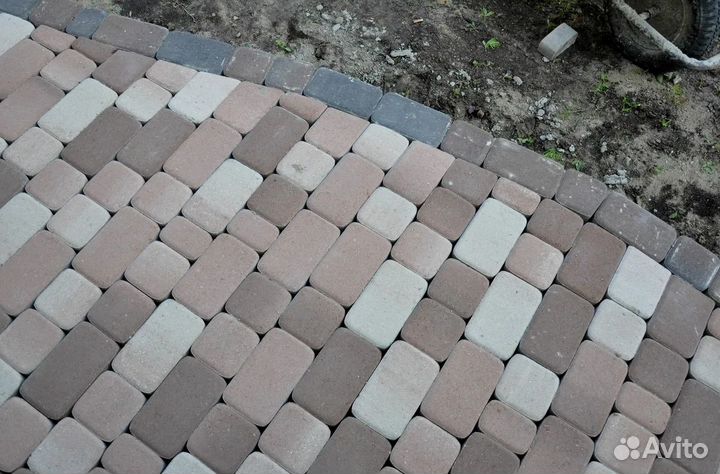 Тротуарная плитка от завода Поревит
