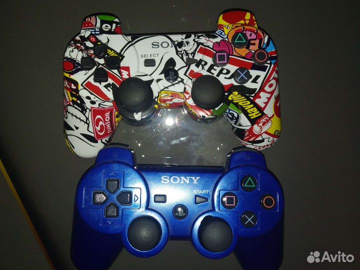 Игровая приставка ps3 super slim прошитая