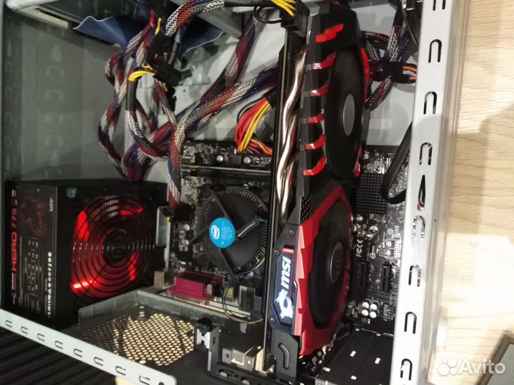 Видеокарта RX 580 4 Gb MSI Gaming X