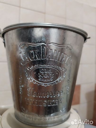 Продам ведро для льда оцинк. Джек Дэниэлс