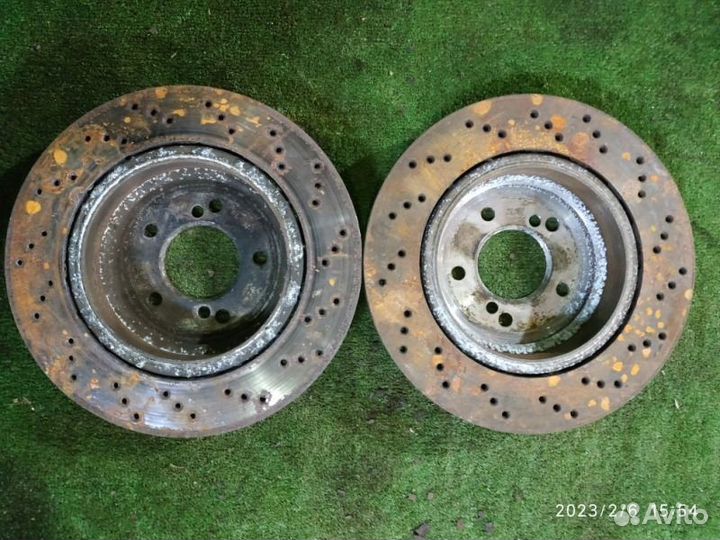 Диски тормозные задние Bmw M3 E46 S54 2007