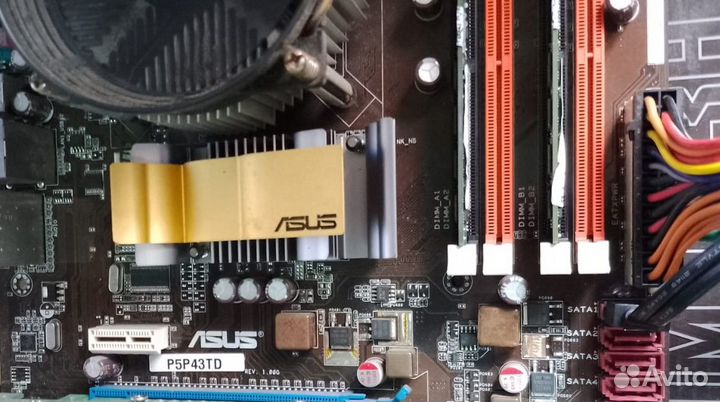 Топ комплект 775 на ddr3/e7200/5gb ddr3/кулер