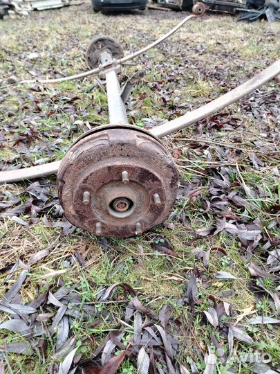 Задняя балка в сборе от Форд транзит 2005 год