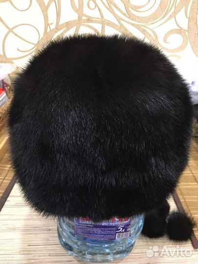 Шапка норковая женская