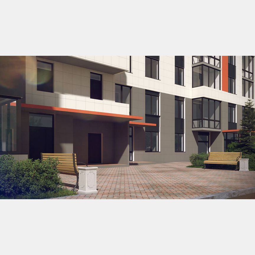 1-к. квартира, 44,1 м², 17/22 эт.