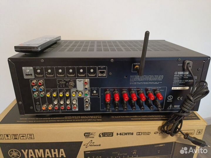 Ресивер yamaha RX-V577 (WiFi,bluetooth, USB,hdmi)
