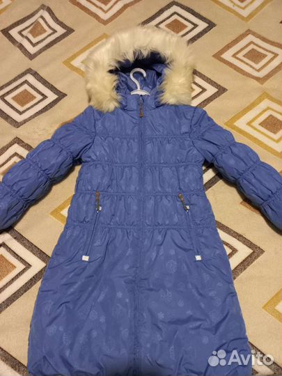 Пуховик для девочки 134