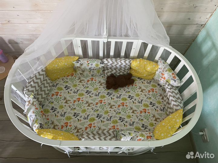 Детская кроватка трансформер