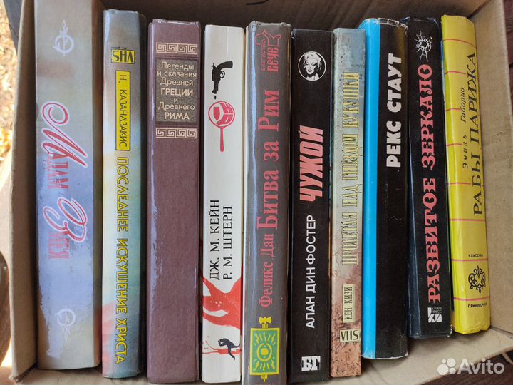 Книги, детективы, приключения,худ. литература