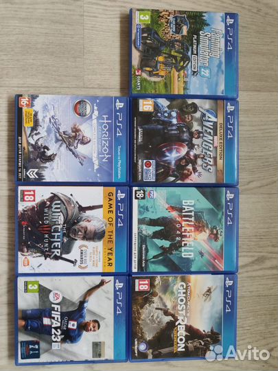 Игры на ps4 диски