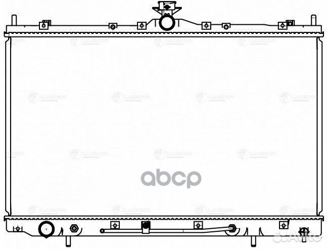 Радиатор охл. LRC1102 luzar