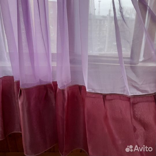 Тюль новая
