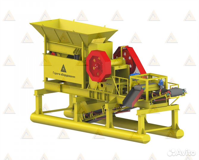 Дробилка щековая ащд-140(смд), железобетон дробле