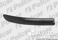 Молдинг бампера правый перед для toyota yaris (XP10) 04.03-01.06